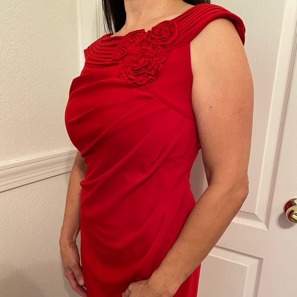 Red dress